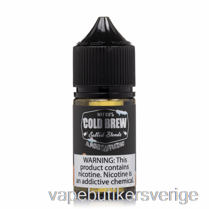 Vape Sverige Mandel Cappuccino - Nitros Cold Brew Salter - 30ml 25mg
